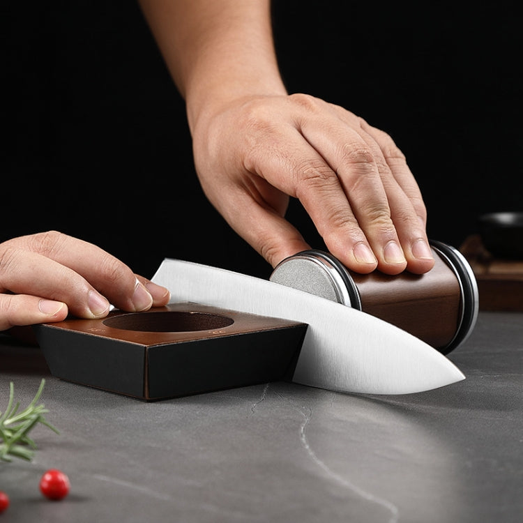 Rolling Knife Sharpener Wooden Roller Knife with Magnetic Angle 15/18/20/22 Degrees - Knife Sharpener by PMC TechLife | Online Shopping South Africa | PMC TechLife