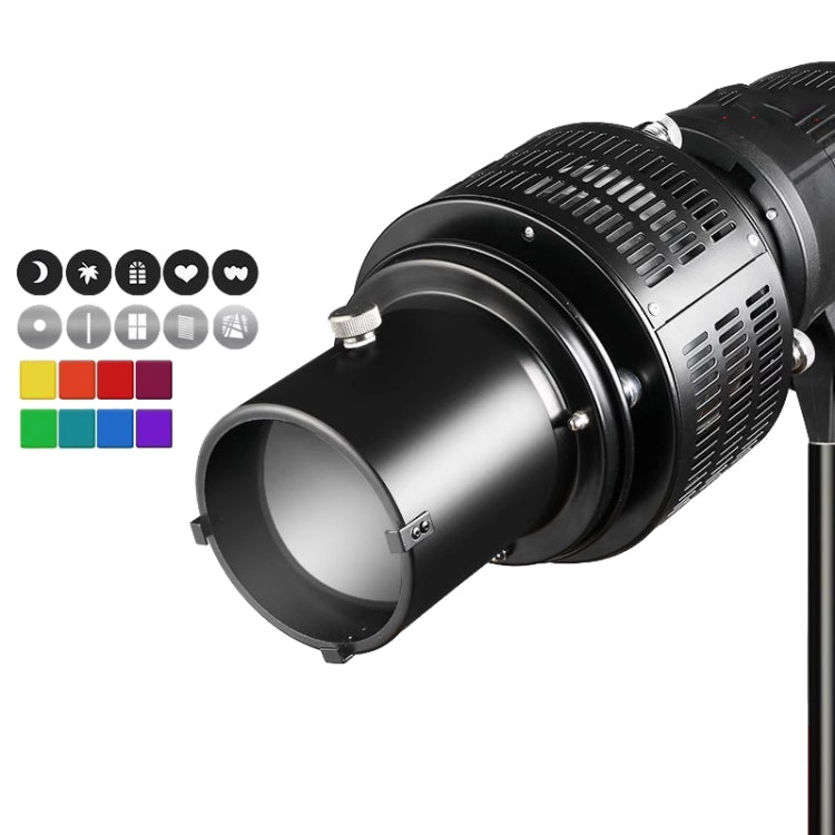 Optical Snoot Photo Studio Accessory for Flash Lamp with Bowens Mount - Stand Bracket by PMC TechLife | Online Shopping South Africa | PMC TechLife | Buy Now Pay Later Mobicred