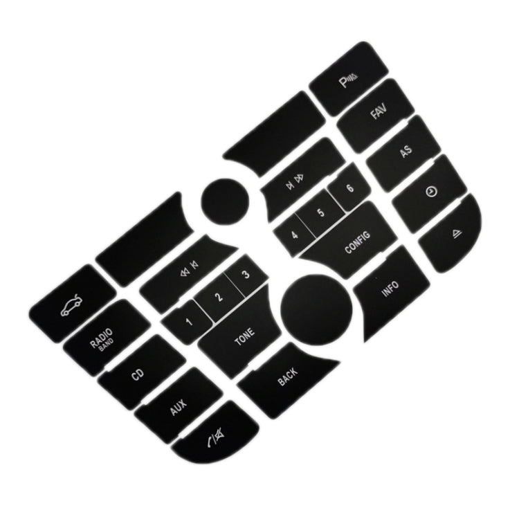 For Buick Excelle GT/XT Multimedia Button Repair Sticker - Decorative Sticker by PMC TechLife | Online Shopping South Africa | PMC TechLife | Buy Now Pay Later Mobicred