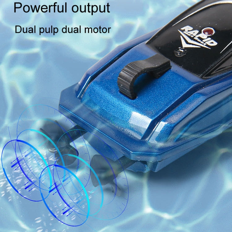 Children 2.4G Mini Remote Control Boat Summer Water Play Electrical Submarine Boys Toys(Blue) - RC Boats by PMC Jewellery | Online Shopping South Africa | PMC Jewellery | Buy Now Pay Later Mobicred