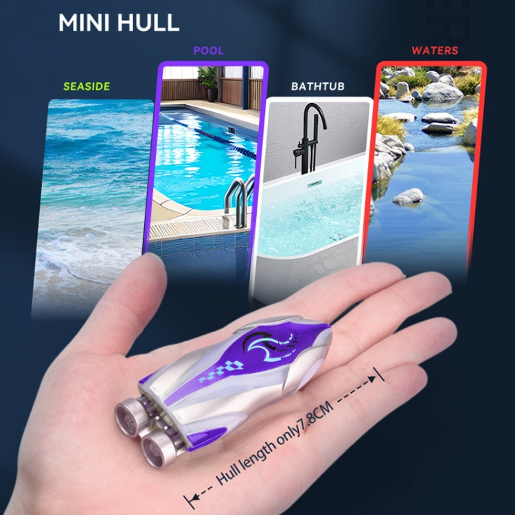 Children 2.4G Mini Remote Control Boat Summer Water Play Electrical Submarine Boys Toys(Green) - RC Boats by PMC Jewellery | Online Shopping South Africa | PMC Jewellery | Buy Now Pay Later Mobicred