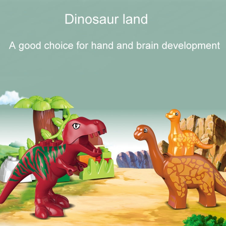 A16 39pcs /Box Children Dinosaur Building Block Paradise Large Particle Assembly Household Toys - Building Blocks by PMC Jewellery | Online Shopping South Africa | PMC Jewellery | Buy Now Pay Later Mobicred