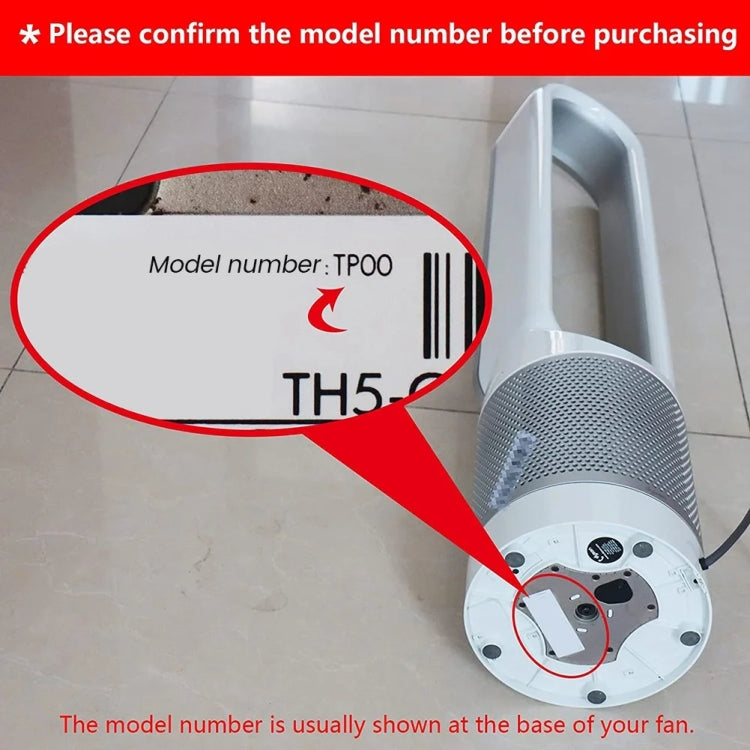For Dyson AM10 Air Purifier Bladeless Fan Remote Control(Style 12) - For Dyson Accessories by PMc TechLife | Online Shopping South Africa | PMc TechLife | Buy Now Pay Later Mobicred