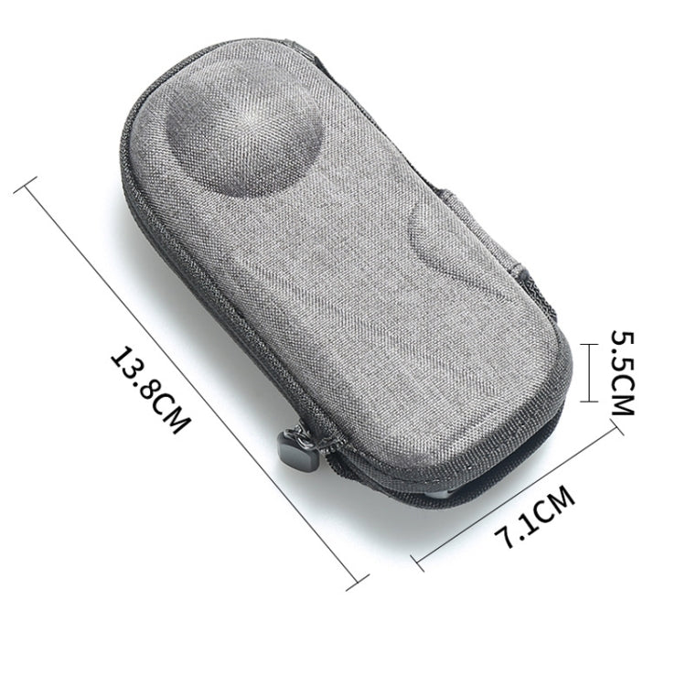 For Insta360 X4 Mini Storage Bag Lightweight Waterproof Body Box(Deep Gray) - Case & Bags by PMC Jewellery | Online Shopping South Africa | PMC Jewellery