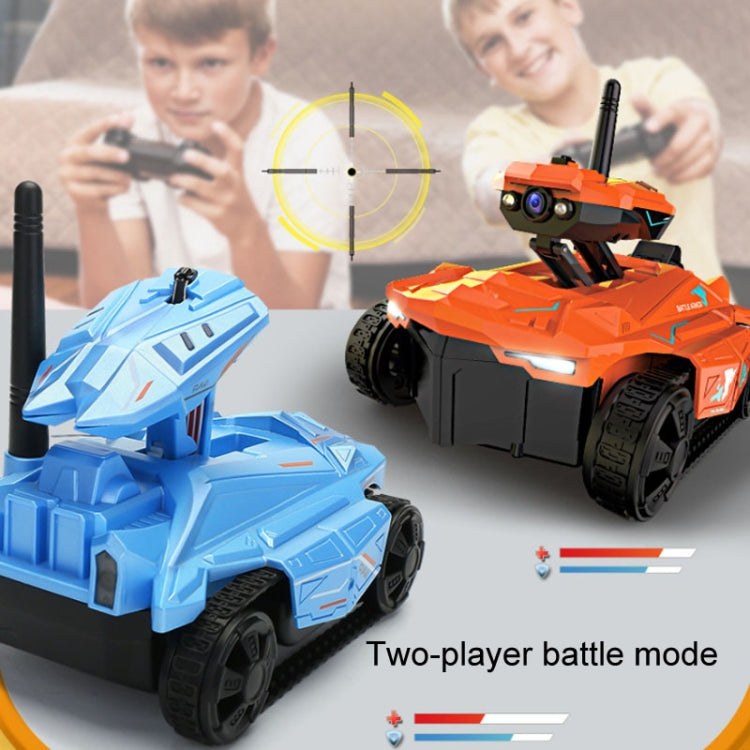 Tank Car Toys 720P HD Camera RC Car With Real-time Surveillance With Remote Controller(Blue) - RC Cars by PMC Jewellery | Online Shopping South Africa | PMC Jewellery | Buy Now Pay Later Mobicred