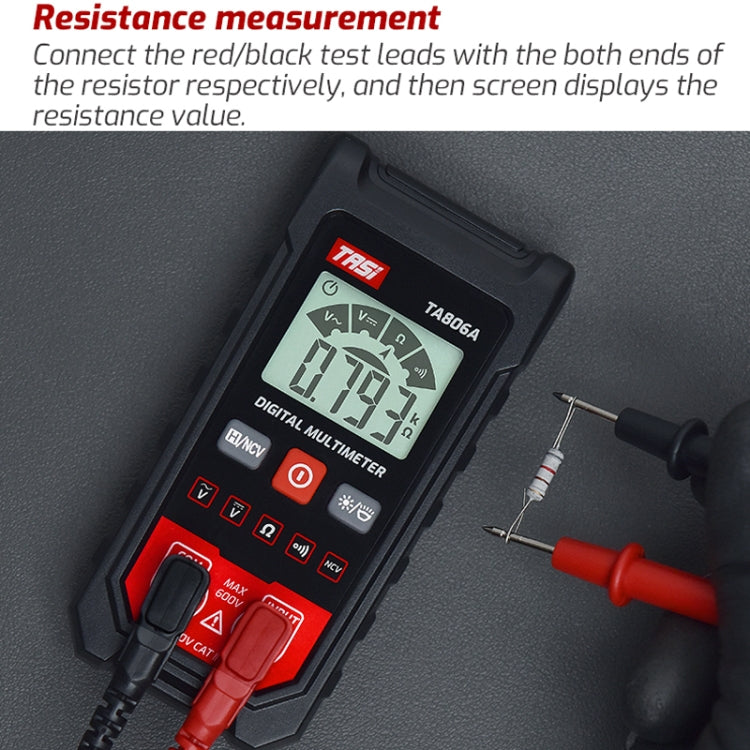 TASI TA806A Fully Automatic Universal Table Home Portable Automatic Recognition Universal Table - Current & Voltage Tester by TASI | Online Shopping South Africa | PMC Jewellery | Buy Now Pay Later Mobicred