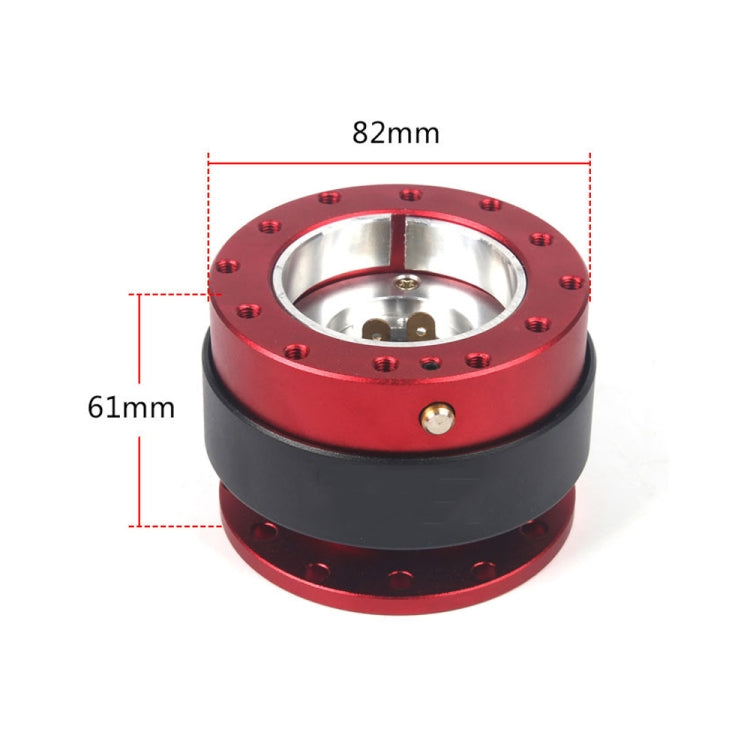 Steering Wheel With Locking Quick Release Booster Pad(Black) - Others by PMc TechLife | Online Shopping South Africa | PMc TechLife | Buy Now Pay Later Mobicred