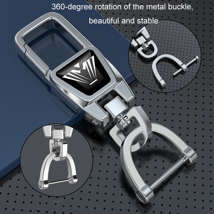 For Mazda Car Key Mover Multifunctional Keychain Anti-lost Number Plate(D) - Car Key Cases by PMC TechLife | Online Shopping South Africa | PMC TechLife | Buy Now Pay Later Mobicred