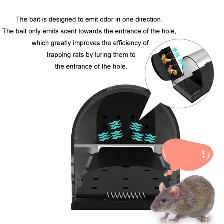 Household Transparent Plastic Highly Sensitive Automatic Pedal Mousetrap(SJZ034) - Traps by PMC TechLife | Online Shopping South Africa | PMC TechLife | Buy Now Pay Later Mobicred