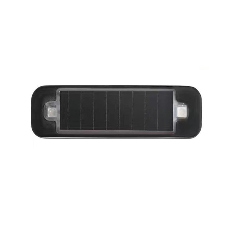 Solar Warning Light Anti-rear Collision LED Flashing Light(Symphony Vibration Sensor+Black) - Warning Lights by PMC Jewellery | Online Shopping South Africa | PMC Jewellery | Buy Now Pay Later Mobicred