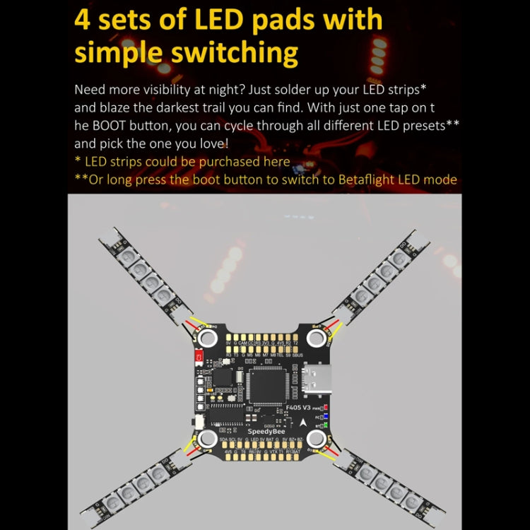 SpeedyBee F405 V3 Flight Controller 3-6S Lipo Barometer For RC Drone - Flight Controller by PMC Jewellery | Online Shopping South Africa | PMC Jewellery | Buy Now Pay Later Mobicred