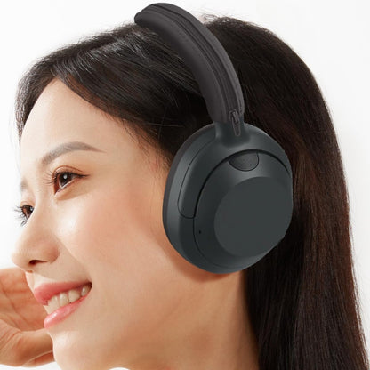 For Sony ULT Wear WH-Ult900N Headset 1pair Silicone Ear Pads Cushion Cover(Black) - Earmuff & Pad by PMC Jewellery | Online Shopping South Africa | PMC Jewellery | Buy Now Pay Later Mobicred