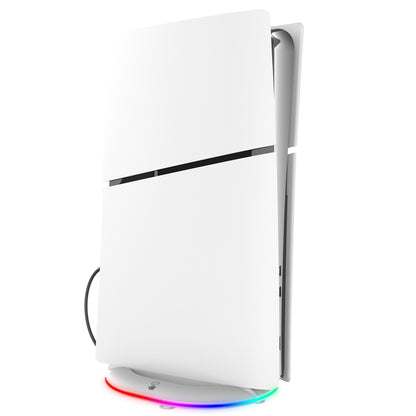 For Sony PS5 Slim IPEGA Universal Game Console Vertical Cooling Base Holder, Color: Colorful White - Holder by IPEGA | Online Shopping South Africa | PMC Jewellery | Buy Now Pay Later Mobicred