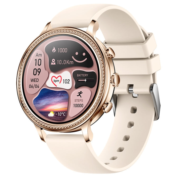 V60 1.39 Inch Health Monitoring Multifunctional Waterproof Bluetooth Call Smart Watch, Color: Gold - Smart Watches by PMC Jewellery | Online Shopping South Africa | PMC Jewellery | Buy Now Pay Later Mobicred