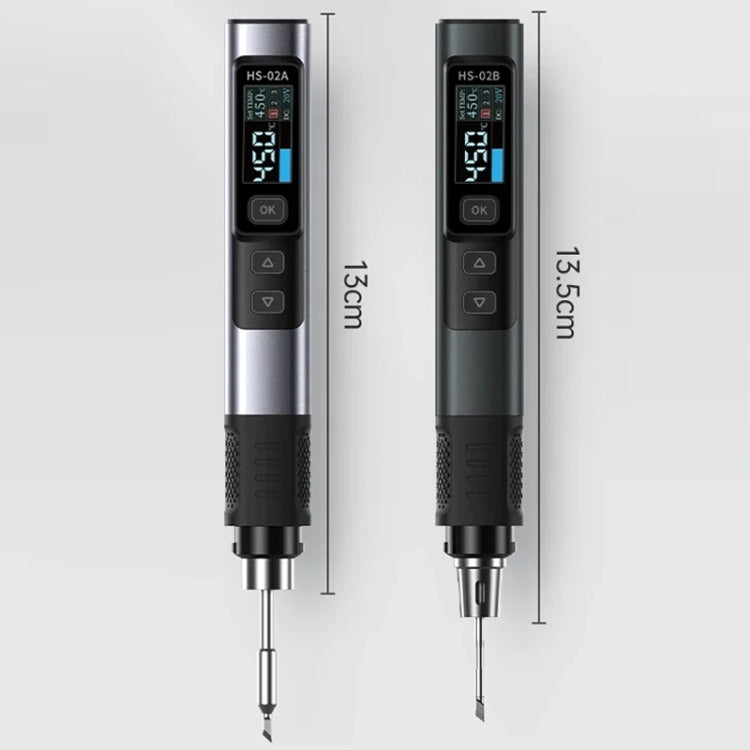FNIRSI Portable Constant Temperature Soldering Iron Set, Model: HS-02B Standard 3 Head - free shipping - PMc TechLife - Order now!