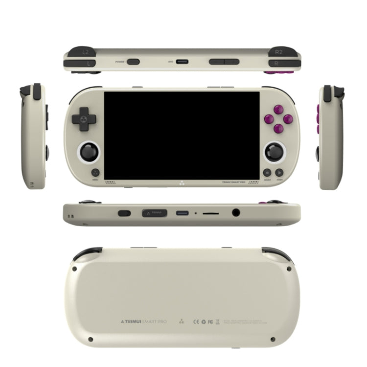 Trimui Smart Pro 4.96 Inch IPS Screen Handheld Game Console Open Source Linux System 256G(Grey) - Pocket Console by Trimui | Online Shopping South Africa | PMC Jewellery | Buy Now Pay Later Mobicred