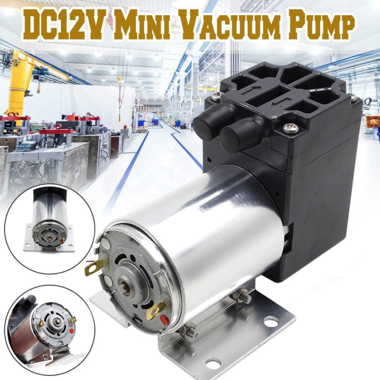 12V 5L/Min 65-120kpa Negative Pressure Vacuum Pump With Stand(Z512-604-3000N) - Others by PMC Jewellery | Online Shopping South Africa | PMC Jewellery | Buy Now Pay Later Mobicred