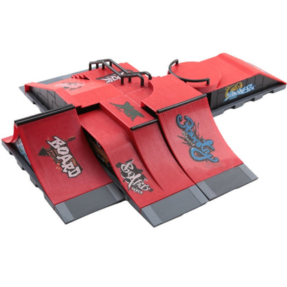 6 In 1 3 Skateboards Finger Skateboard Model Venue Scene Props Children Toy Set - Model Toys by PMC Jewellery | Online Shopping South Africa | PMC Jewellery | Buy Now Pay Later Mobicred