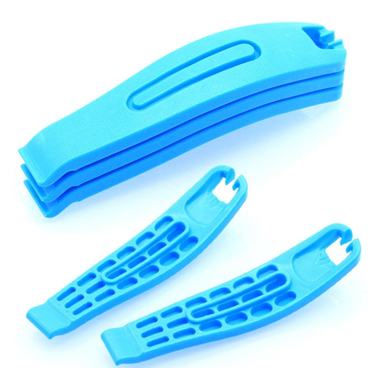 Bicycle Plastic Tire Lever Tire Repair Tool(3pcs Blue) - Maintenance tools by PMC TechLife | Online Shopping South Africa | PMC TechLife | Buy Now Pay Later Mobicred