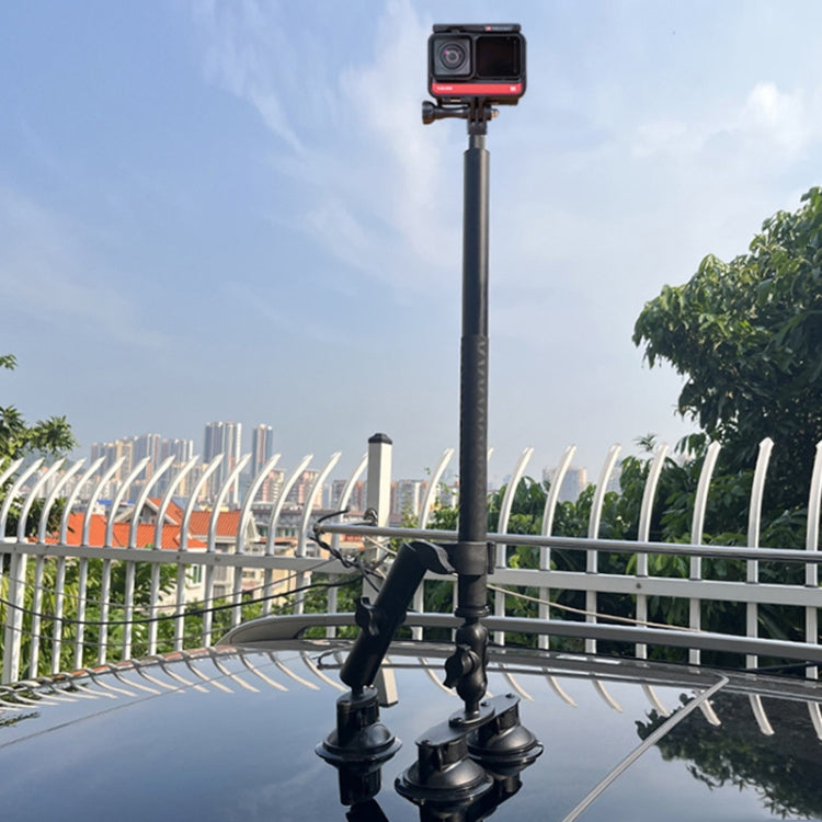 For Insta 360 ONE X / X2 / X3 / X4 Car Top Suction Cup Selfie Stick Bracket, Model: Set 1 - Holder by PMC TechLife | Online Shopping South Africa | PMC TechLife | Buy Now Pay Later Mobicred