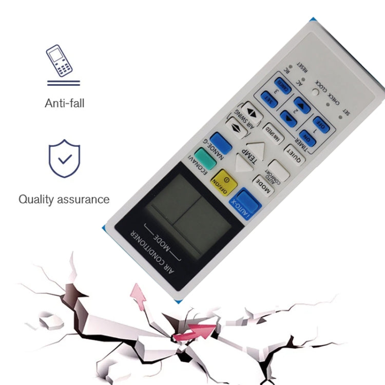 For Panasonic Air Conditioner A75C4543 Remote Control Replacement Parts - Air-Conditioner by PMc TechLife | Online Shopping South Africa | PMc TechLife | Buy Now Pay Later Mobicred