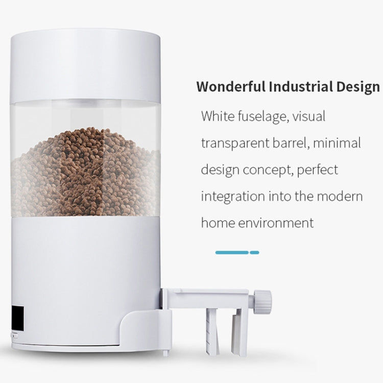 USB Direct Plug / Battery Dual-Use Automatic Fish Feeder Timing Dosing Feeder(White) - Feeders by PMC TechLife | Online Shopping South Africa | PMC TechLife | Buy Now Pay Later Mobicred