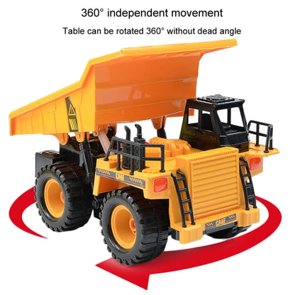 2.4G RC Dumper Truck Simulation Engineering Vehicle Model Children Electrical RC Truck Toy(Yellow) - RC Cars by PMC Jewellery | Online Shopping South Africa | PMC Jewellery | Buy Now Pay Later Mobicred