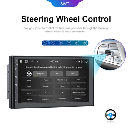 7inch Android 13.0 Dual Butt Universal Wireless Carplay Car Navigation Center Control All-In-One Monitor(Standard) - Car MP3 & MP4 & MP5 by PMC Jewellery | Online Shopping South Africa | PMC Jewellery | Buy Now Pay Later Mobicred