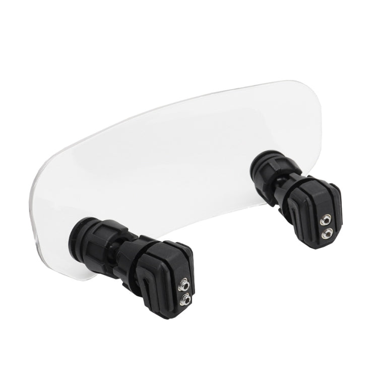 Motorcycle Modification Heightened Adjustable Windshield(Transparent) - Ornamental Parts by PMC TechLife | Online Shopping South Africa | PMC TechLife | Buy Now Pay Later Mobicred