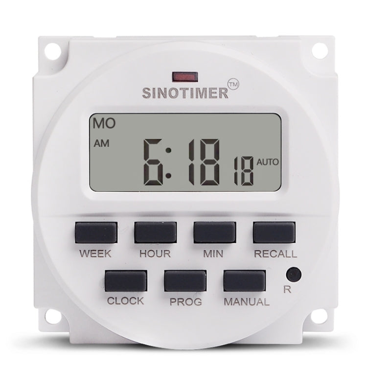 SINOTIMER TM618N-3 24V 7 Days Weekly Programmable Digital Electronic Timer Switch - Switch by SINOTIMER | Online Shopping South Africa | PMC TechLife | Buy Now Pay Later Mobicred