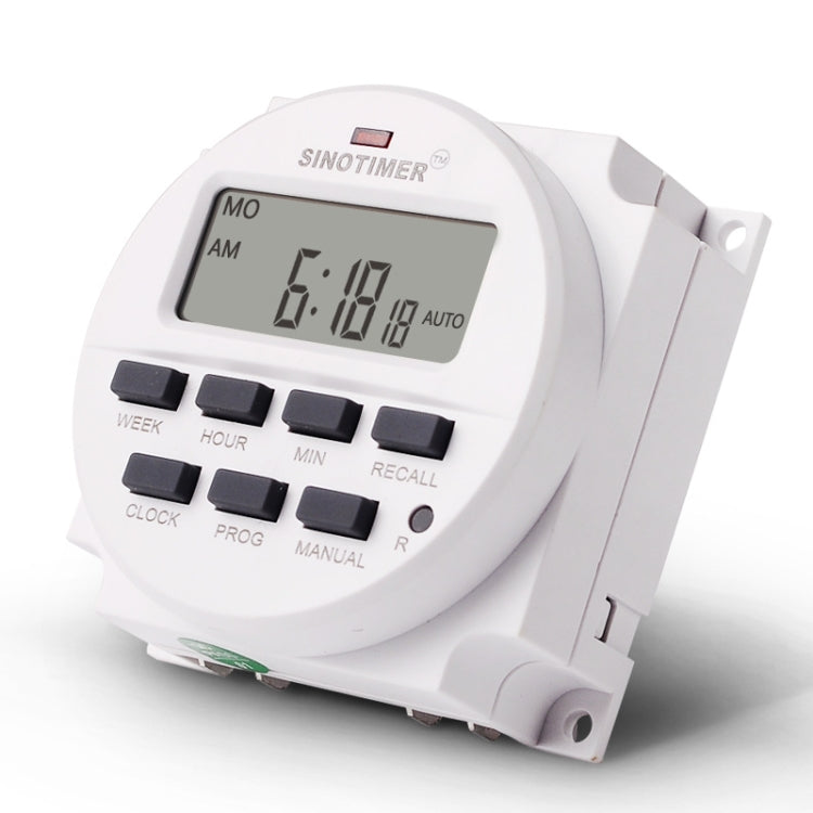 SINOTIMER TM618N-3 24V 7 Days Weekly Programmable Digital Electronic Timer Switch - Switch by SINOTIMER | Online Shopping South Africa | PMC Jewellery | Buy Now Pay Later Mobicred