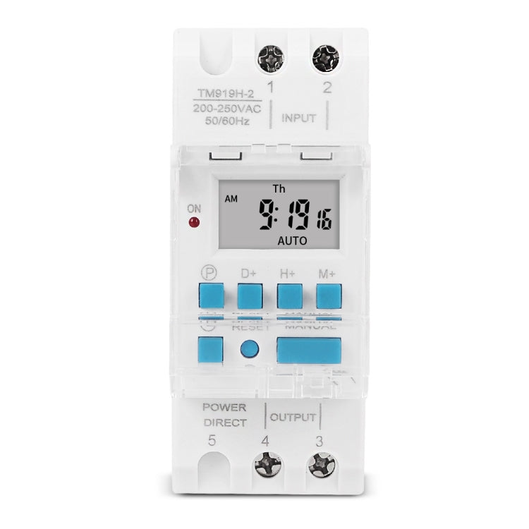 SINOTIMER TM919HK 85-265V AC 16A DIN Rail 4 Pins Voltage Output Digital Switch Timer Automatic Cycle Timing Controller - Switch by SINOTIMER | Online Shopping South Africa | PMC TechLife | Buy Now Pay Later Mobicred