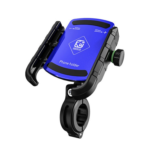 Kewig M8S Bicycle Aluminum Navigation Mount Outdoor Cycling Cell Phone Holder(Blue) - Holder by Kewig | Online Shopping South Africa | PMC Jewellery | Buy Now Pay Later Mobicred