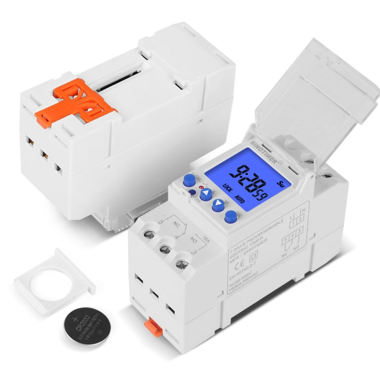 SINOTIMER TM928SAKL 85-265V 16A  1 Second to 168 Hours Programmable Electronic Time Switch - Switch by SINOTIMER | Online Shopping South Africa | PMC TechLife | Buy Now Pay Later Mobicred