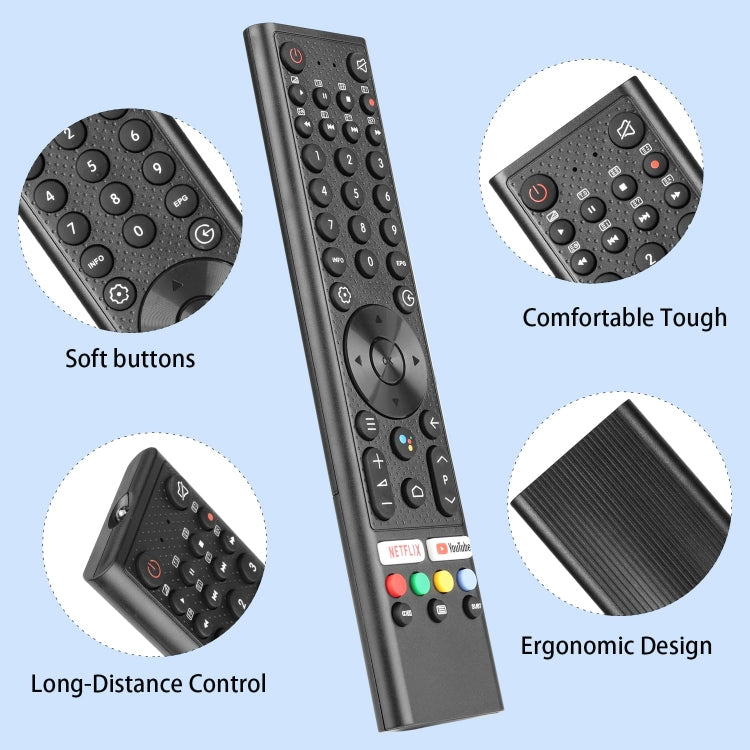 For ChangHong/CHIQ TV Bluetooth Voice Remote Control - TV by PMC Jewellery | Online Shopping South Africa | PMC Jewellery | Buy Now Pay Later Mobicred