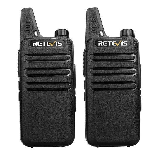 RETEVIS RT22 Hotel Mini Charging Two-Way Wireless Intercom Walkie Talkie(US Frequency with Plug) - Handheld Walkie Talkie by RETEVIS | Online Shopping South Africa | PMC Jewellery | Buy Now Pay Later Mobicred