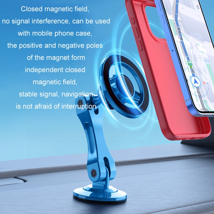 Magsafe Car Magnetic Rotating Adjustable Mobile Phone Holder(Orange) - Car Holders by PMC Jewellery | Online Shopping South Africa | PMC Jewellery | Buy Now Pay Later Mobicred