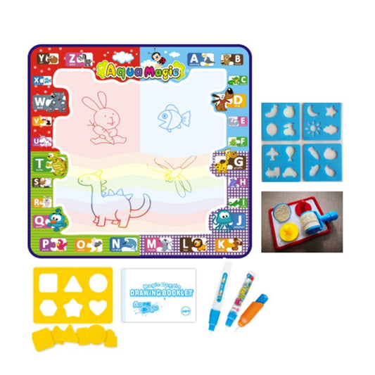 78x78cm Water Doodle Mat Writing Board Mat Magic Pen For Kids, Spec: Set 2 - Drawing Toys by PMC Jewellery | Online Shopping South Africa | PMC Jewellery | Buy Now Pay Later Mobicred