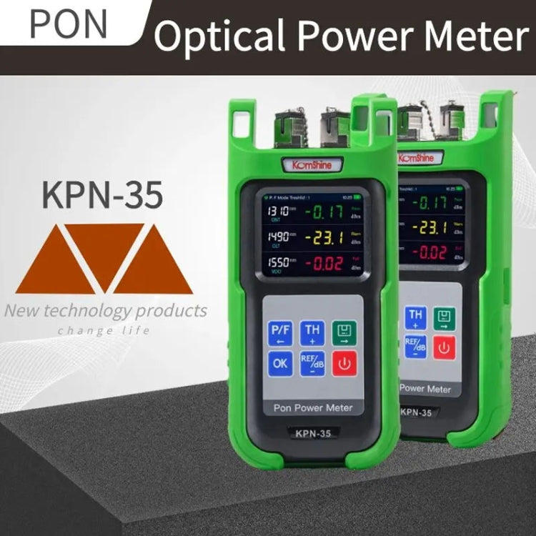 Komshine KPN-35 High Precision PON Optical Power Meter 1310/1490/1550nm Fiber Tester(SC/APC Interface) - Fiber Optic Test Pen by Komshine | Online Shopping South Africa | PMC Jewellery | Buy Now Pay Later Mobicred