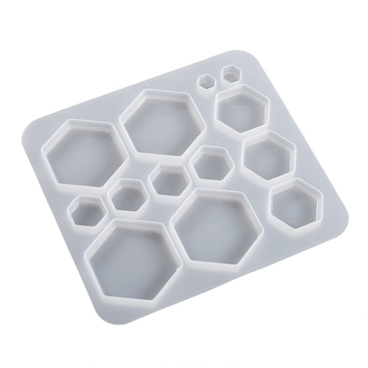 DIY Epoxy Resin Three-Dimensional Geometric Pendant Earring Silicone Mold, Spec: Hexagonal - free shipping - PMc TechLife - Order now!