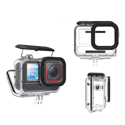 For Insta360 Ace Pro Camera TELESIN 45m Waterproof Case Underwater Diving Housing Cover - Case & Bags by TELESIN | Online Shopping South Africa | PMC Jewellery | Buy Now Pay Later Mobicred