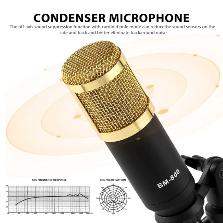 V8S Audio Mixer Live Voice Changer External Sound Card, Color: Gold Cantilever+Lamp - Live Sound Effects Processors by PMC Jewellery | Online Shopping South Africa | PMC Jewellery | Buy Now Pay Later Mobicred