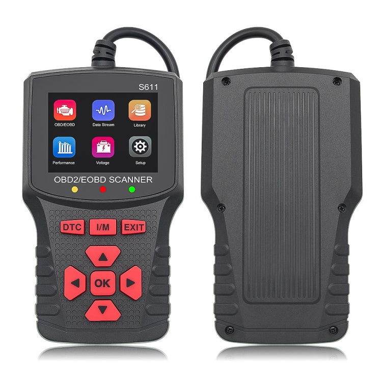 OBD/EOBD Car Handheld Intelligent Tester(S611) - Code Readers & Scan Tools by PMC Jewellery | Online Shopping South Africa | PMC Jewellery | Buy Now Pay Later Mobicred