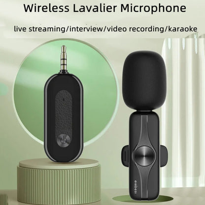 Elebest 3.5mm Wireless Lavalier Microphone Mini Clip-On Mic, Spec: One Drag Two Set 4 - Microphone by Elebest | Online Shopping South Africa | PMC Jewellery | Buy Now Pay Later Mobicred