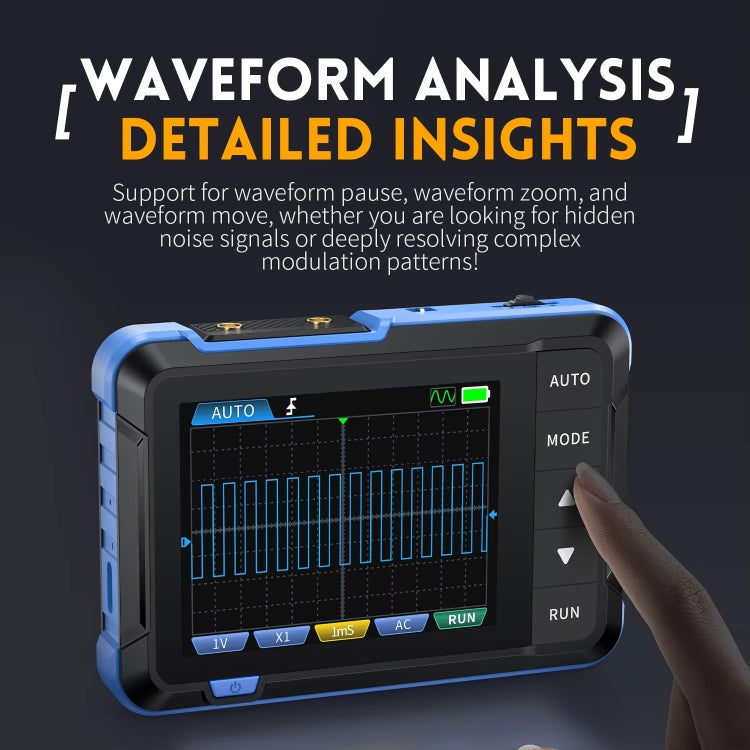 FNIRSI 2 In 1 Mini Portable Digital Oscilloscope Signal Generator, Set: Standard - Digital Multimeter by FNIRSI | Online Shopping South Africa | PMC Jewellery | Buy Now Pay Later Mobicred