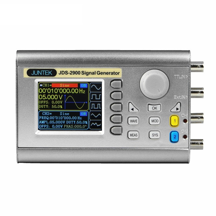 JUNTEK Programmable Dual-Channel DDS Function Arbitrary Waveform Signal Generator, Frequency: 30MHz(US Plug) - free shipping - PMC Jewellery - Order now!