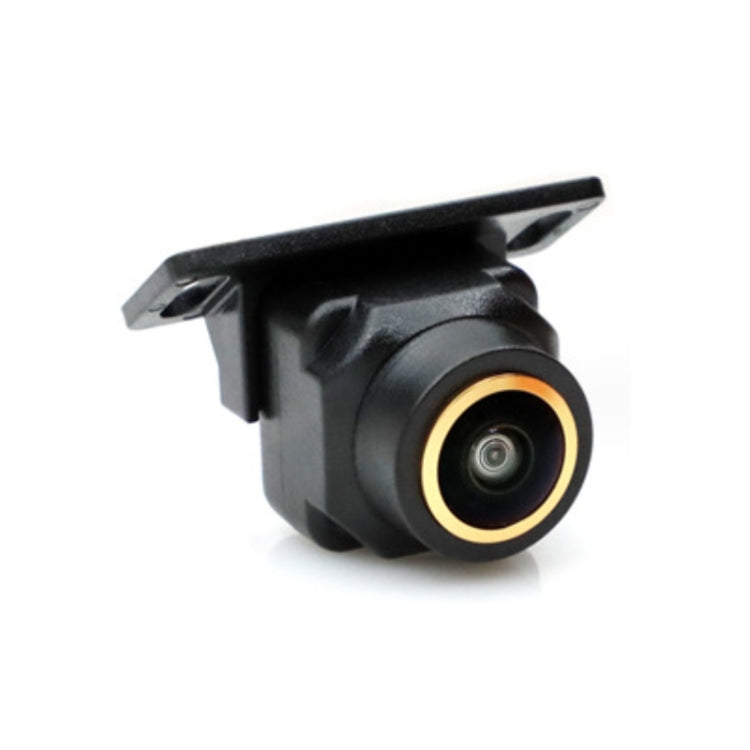 Car Universal HD Night Vision Rear View Reversing Three-Control Fisheye Camera, Style: AHD1080P Panoramic Gold Edge Interpolation - Rear View Cameras by PMC Jewellery | Online Shopping South Africa | PMC Jewellery | Buy Now Pay Later Mobicred