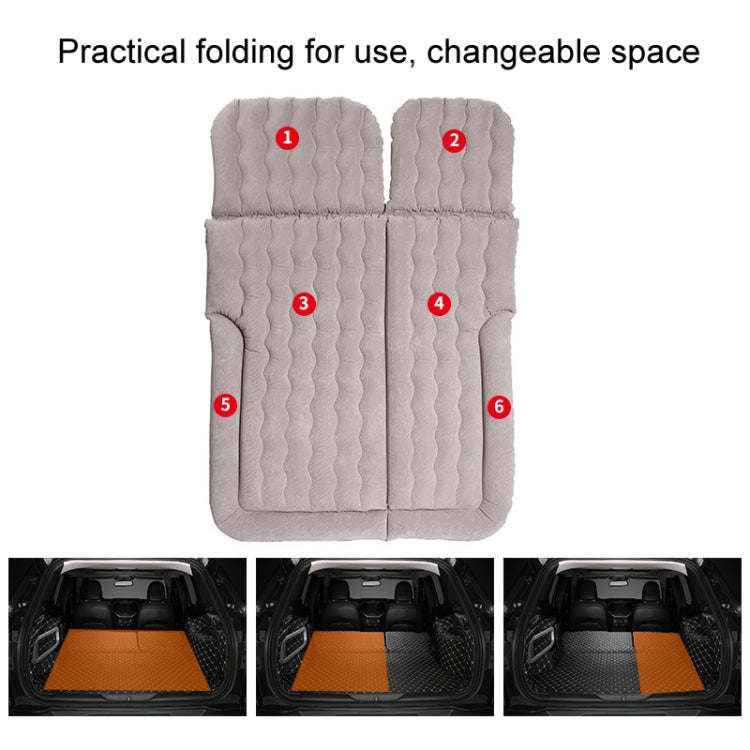 Inflatable Mattress For Car Travel SUV Rear Seat/Trunk, Color: Black Dual-purpose Long Pier - Seat Accessories by PMC Jewellery | Online Shopping South Africa | PMC Jewellery | Buy Now Pay Later Mobicred