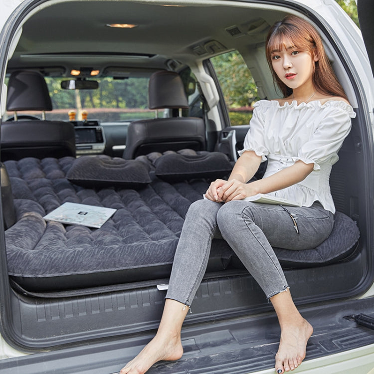 Inflatable Mattress For Car Travel SUV Rear Seat/Trunk, Color: Beige Dual-purpose Square Pier - Seat Accessories by PMC Jewellery | Online Shopping South Africa | PMC Jewellery | Buy Now Pay Later Mobicred