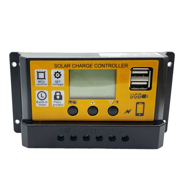 10A 12V/24V Simple Solar Controller Light Time Control Solar Panel Regulator Controller With USB - Others by PMC TechLife | Online Shopping South Africa | PMC TechLife | Buy Now Pay Later Mobicred